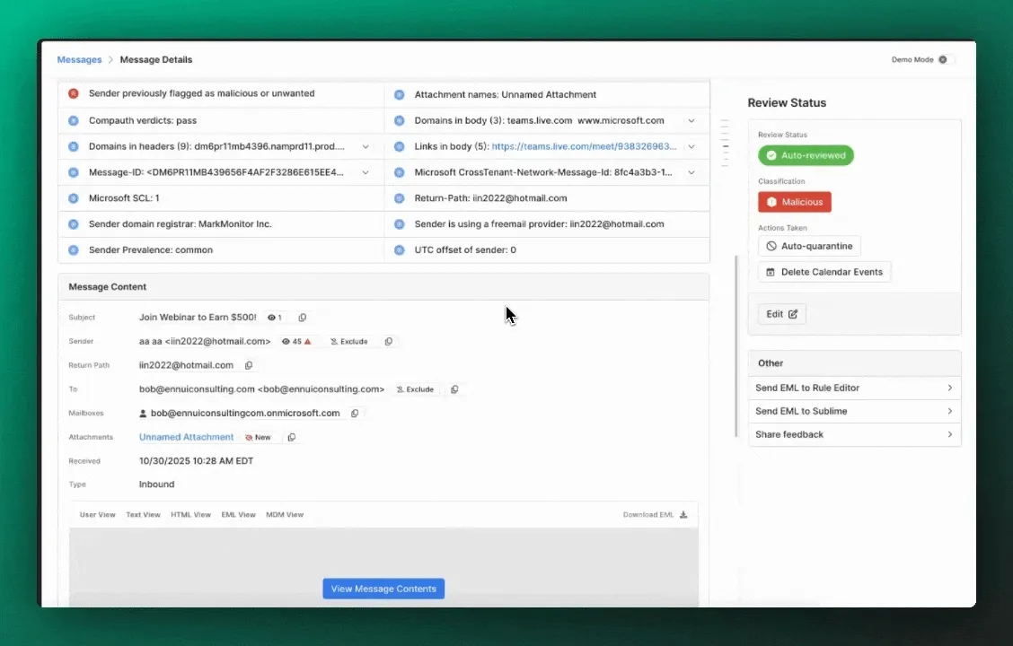 Automatische Entfernung von Kalendereinträgen